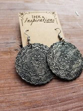 Load image into Gallery viewer, Midnight Wood Earrings