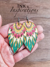 Load image into Gallery viewer, Boho Wood Earrings