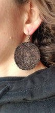 Load image into Gallery viewer, Midnight Wood Earrings