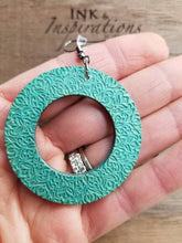 Load image into Gallery viewer, Summer Breeze Wood Hoops