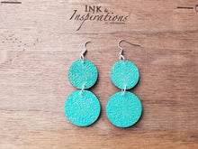 Load image into Gallery viewer, Tahiti Wood Dangles