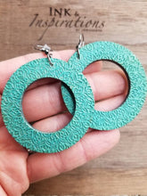 Load image into Gallery viewer, Summer Breeze Wood Hoops