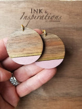 Load image into Gallery viewer, Sophie Minimalist Wood Earrings