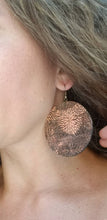 Load image into Gallery viewer, Gerbera Silhouette Wood Earrings