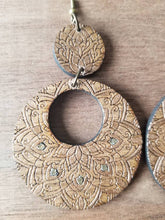 Load image into Gallery viewer, Mandala Hoop Earrings