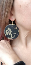Load image into Gallery viewer, Girls Night Out Wood Glam Earrings