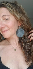 Load image into Gallery viewer, Barnwood Mandala Wood Earrings