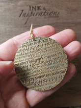 Load image into Gallery viewer, Winter Holiday Wood Christmas Earrings