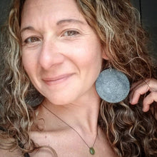 Load image into Gallery viewer, Barnwood Mandala Earrings