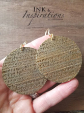 Load image into Gallery viewer, Winter Holiday Wood Christmas Earrings