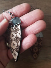 Load image into Gallery viewer, Madame Wood & Metal Dangles