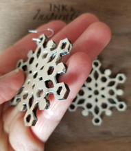 Load image into Gallery viewer, Crystal Snowflake Earrings