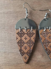 Load image into Gallery viewer, Madame Wood & Metal Dangles