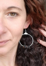 Load image into Gallery viewer, Brie, Wood Dangle Earrings