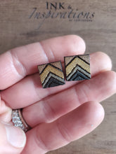 Load image into Gallery viewer, Marla Geometric Wood Studs
