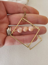 Load image into Gallery viewer, Handmade wood earrings - Ink &amp; Inspirations Boutique
