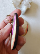 Load image into Gallery viewer, PiaCircle boho wood earrings product photo 6
