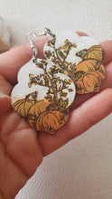 Load image into Gallery viewer, Handmade wood earrings - Ink &amp; Inspirations Boutique
