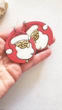 Load image into Gallery viewer, Handmade wood earrings - Ink &amp; Inspirations Boutique
