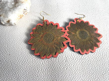 Load image into Gallery viewer, Lucia boho wood earrings product photo 5
