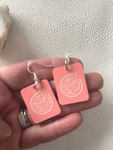 Load image into Gallery viewer, mahjong tiles handmade wood earrings, Ink &amp; Inspirations Boutique
