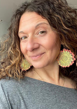 Load image into Gallery viewer, Lucia boho wood earrings product photo 10
