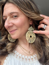 Load image into Gallery viewer, SUNBURST CUT OUTS earrings product photo 4

