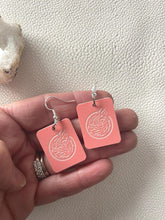 Load image into Gallery viewer, mahjong tiles handmade wood earrings, Ink &amp; Inspirations Boutique
