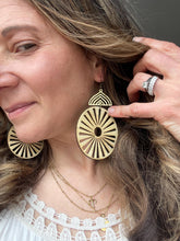 Load image into Gallery viewer, SUNBURST CUT OUTS earrings product photo 3
