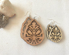 Load image into Gallery viewer, teardrop CUT OUTS earrings product photo 2
