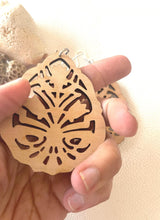 Load image into Gallery viewer, teardrop CUT OUTS earrings product photo 3
