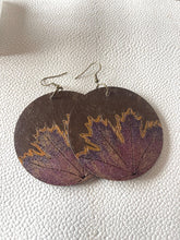 Load image into Gallery viewer, Handmade wood earrings - Ink &amp; Inspirations Boutique
