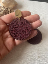 Load image into Gallery viewer, Norah boho wood earrings product photo 10

