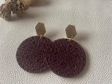 Load image into Gallery viewer, Norah boho wood earrings product photo 8
