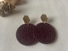 Load image into Gallery viewer, Norah boho wood earrings product photo 6
