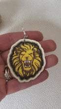 Load and play video in Gallery viewer, Lionshead Spirit Earrings
