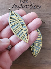 Load image into Gallery viewer, Everglade Dangle Stacked Earrings
