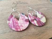 Load image into Gallery viewer, Manet Abstract Wood Earrings
