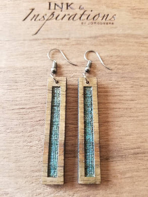 Minimalist Wood Earrings