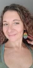 Load image into Gallery viewer, Rainbow LGBTQ Wood Earrings
